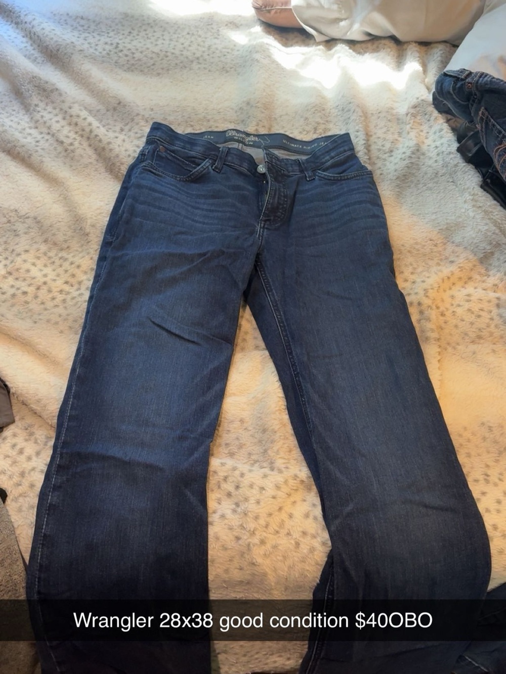 Wrangler Women’s Dark Blue Boot-Cut Jeans